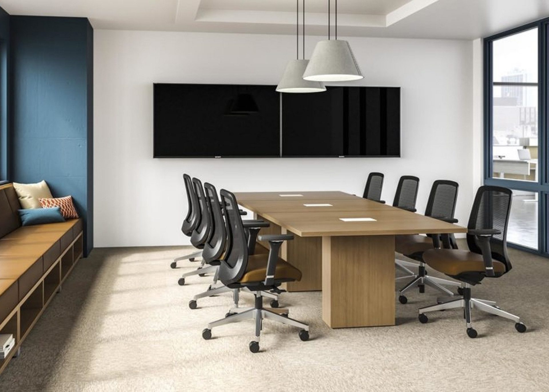 Workplace Furniture Calibrate Conference Table Bolton Seating