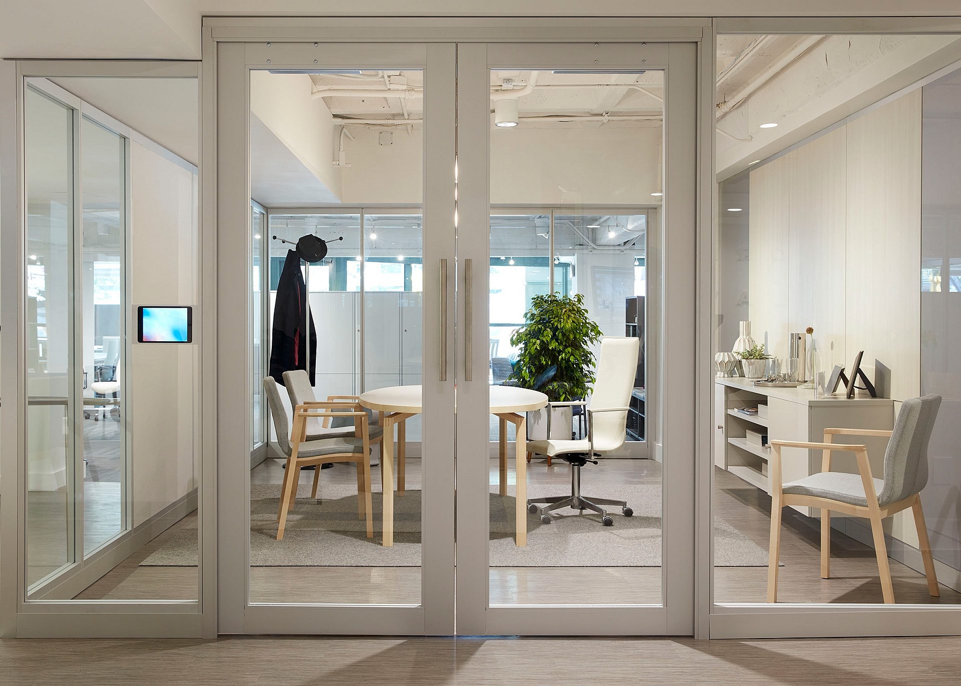 Workplace Furniture Volo Double Door Modular Wall