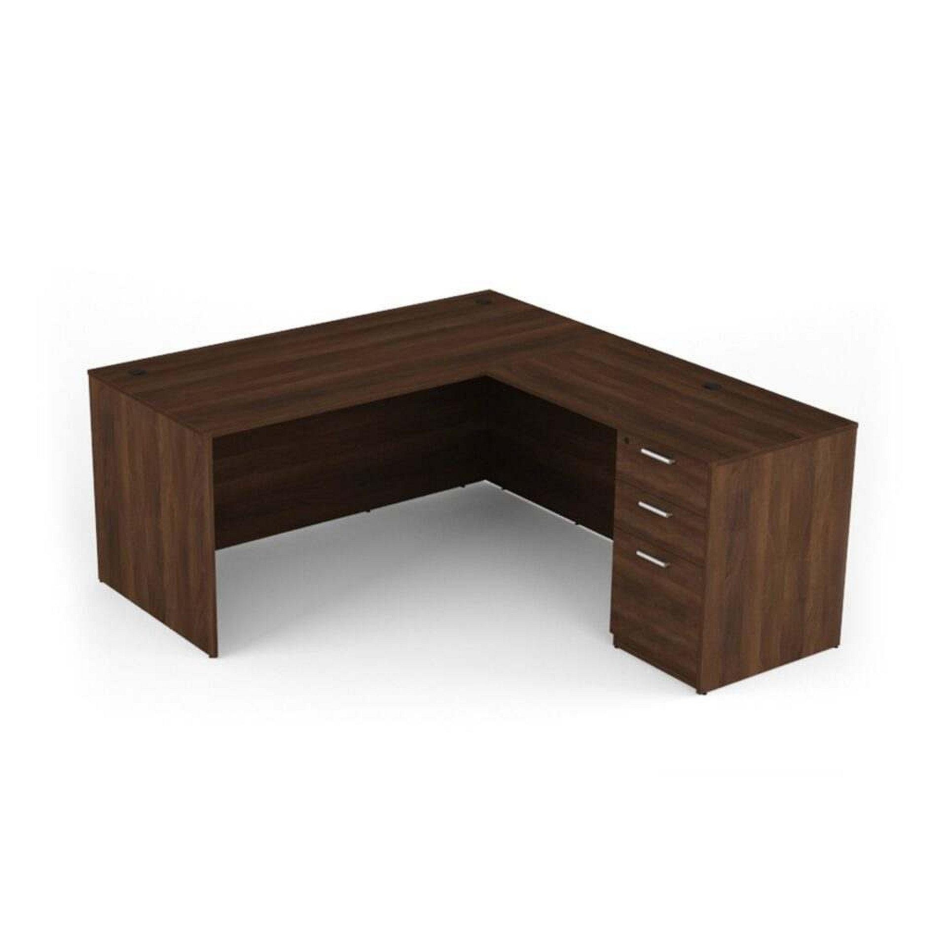 I5 L Group Laminate Desk brown